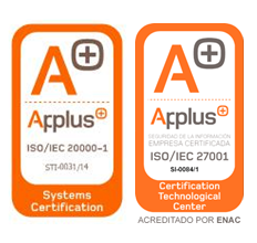 Logotipo de la certificación ISO -9001