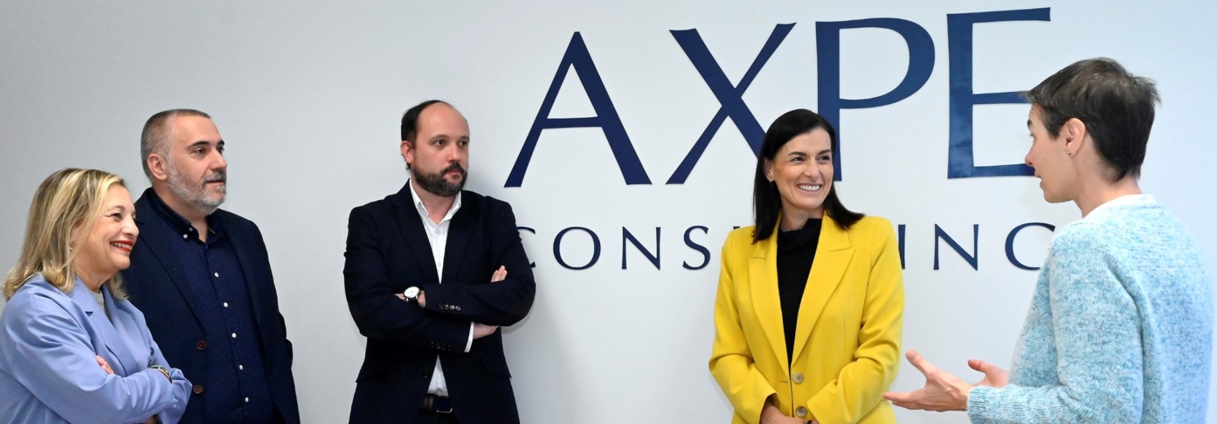 Visita de la Alcaldesa a Axpe Consulting